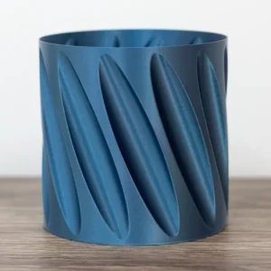 Recipiente decorativo espiral – Organizador ligero impreso en 3D