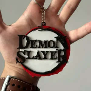 Dije Demon Slayer en relieve | Accesorio anime 3D