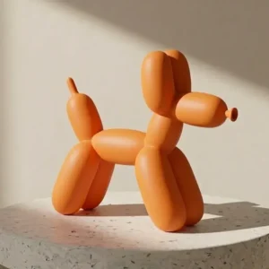 Perrito globo de orejas largas de 15 cm | Decoración pop