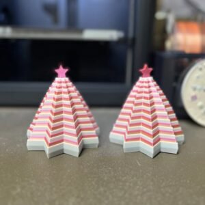 Mini árbol de Navidad desplegable tipo fidget – $60 por pieza