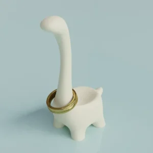 Porta anillos dinosaurio | Organizador de joyas minimalista