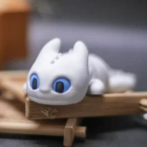 Mini dragón articulado | Figura o dije para llavero