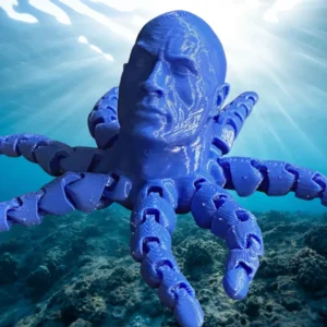 Rocktopus articulado | Figura divertida para escritorio