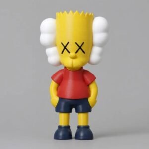 Bart estilo KAWS de 15 cm | Figura decorativa fan art