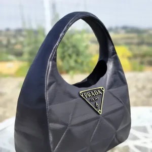 Bolso geométrico decorativo | Macetero y organizador de 17 cm